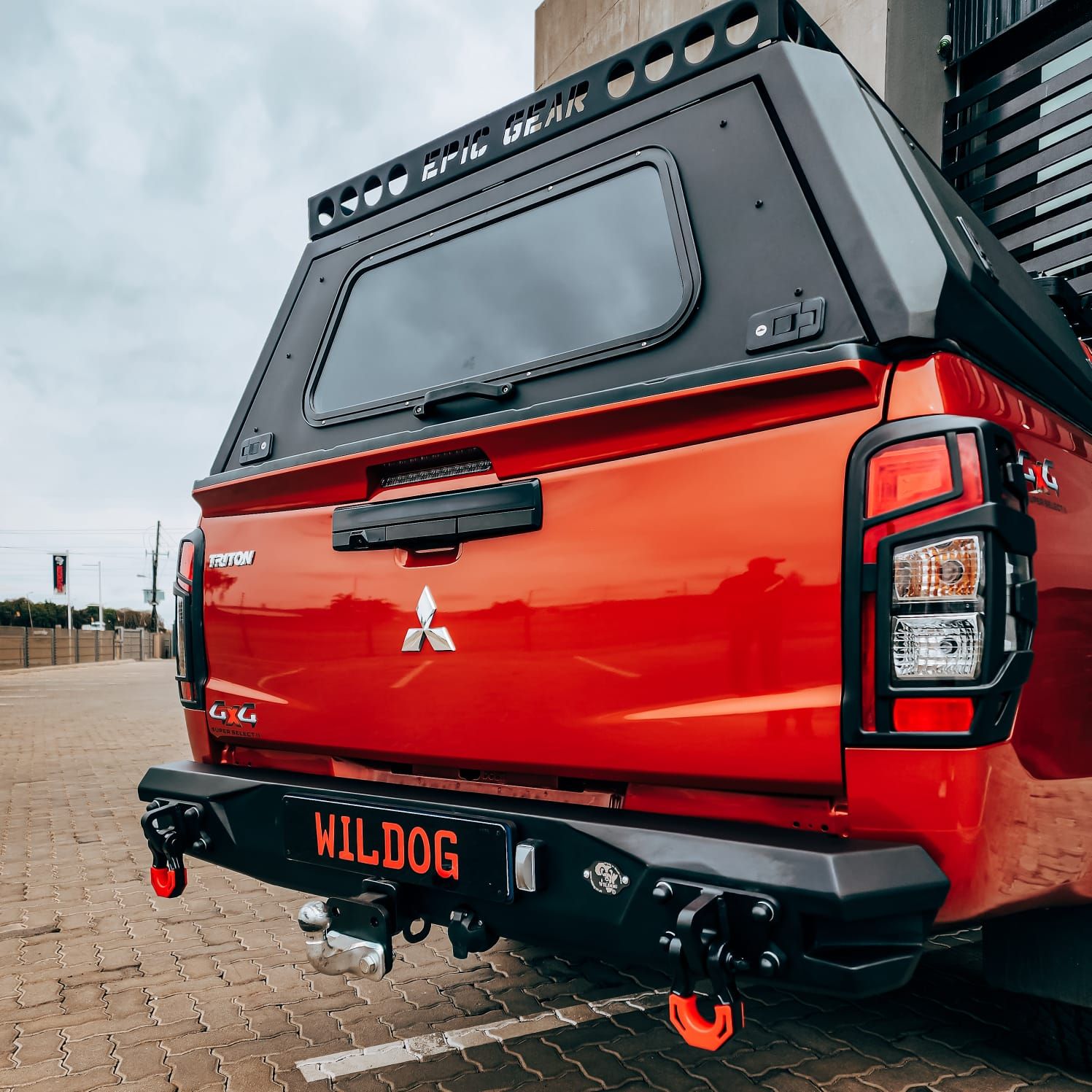 Wildog Mitsubishi Triton (2019+) Wildog Alpha Rear Replacment Bumper