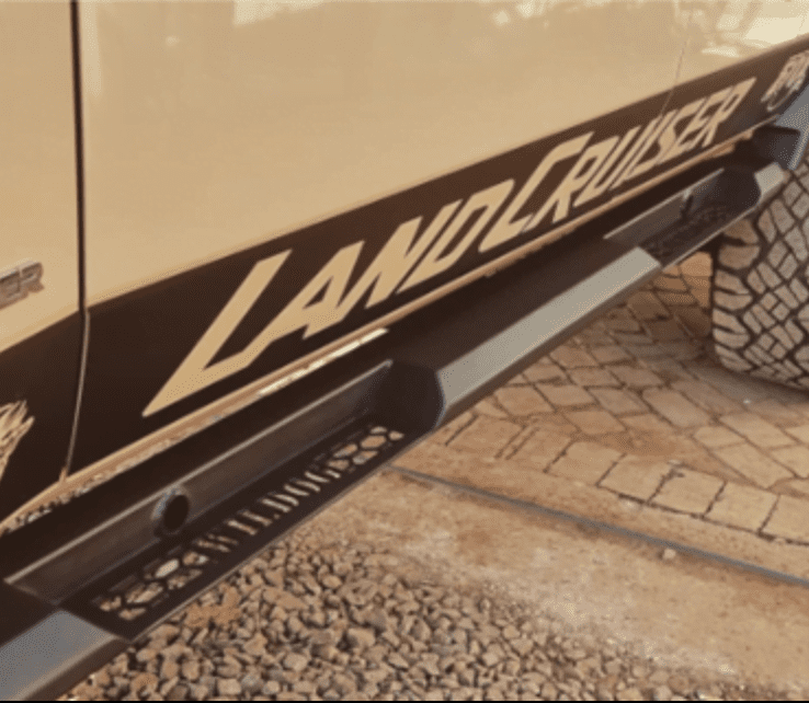 Toyota Land Cruiser 79 2010-2023 Double Cab Wildog Warrior Rocksliders