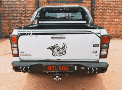 Isuzu KB6 (2013-2017) Wildog Alpha Rear Replacment Bumper