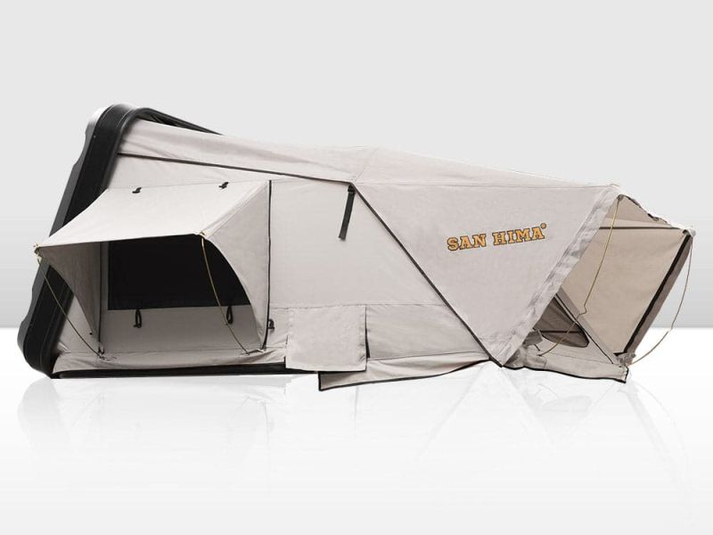 SAN HIMA Jervis Roof Top Tent Hardshell Side Opening King Size Camping 4x4WD