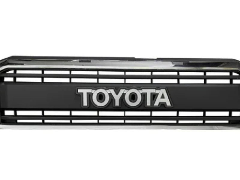 Toyota Land Cruiser 70th Anniversary Edition Grill 70 Series Chrome and Black