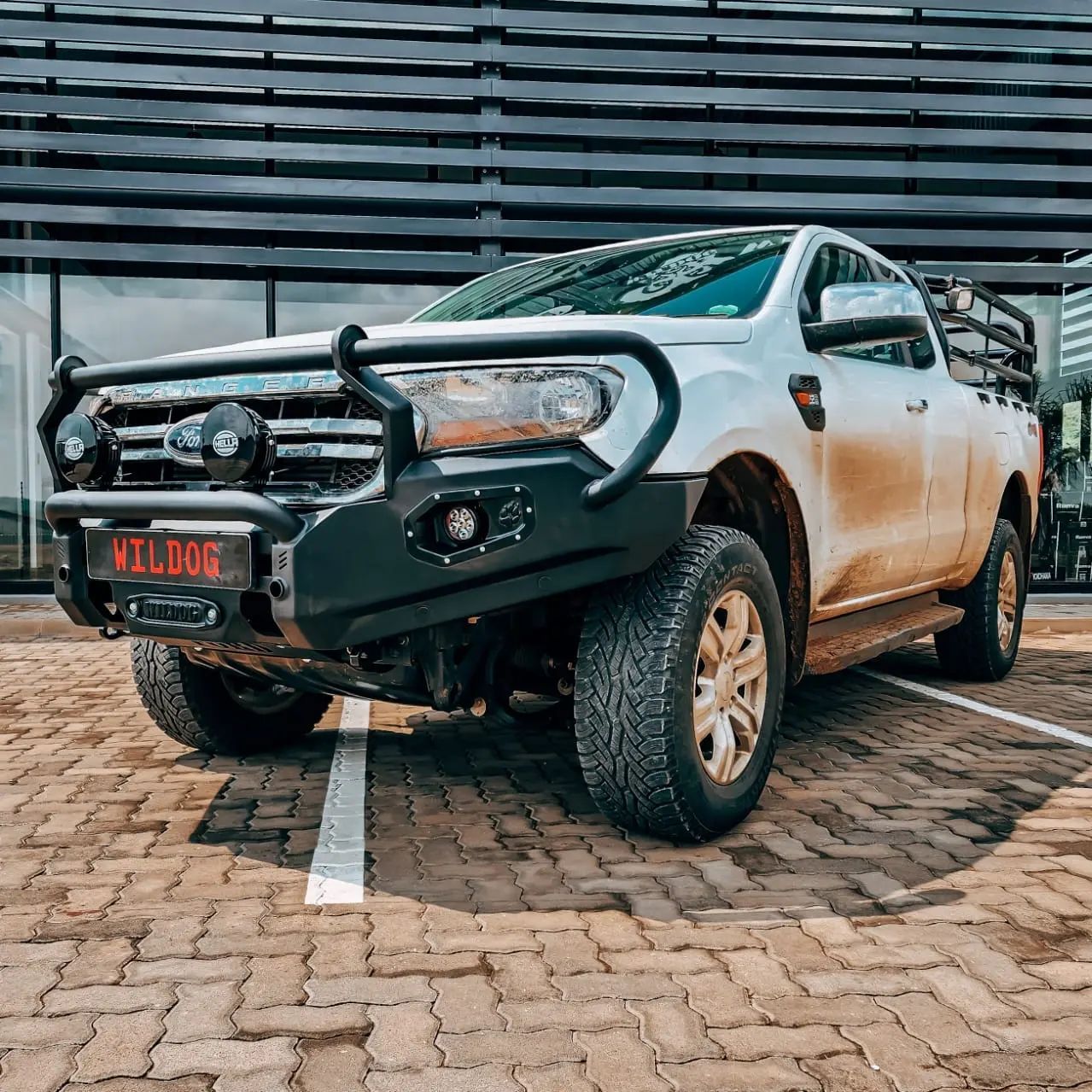 Ford Ranger/Everest PX2/3 2016-2022 Wildog Hunter (Nudge Incl) Bull Bar