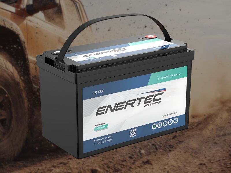 Enertech LifePo4 Box 12v 105AH