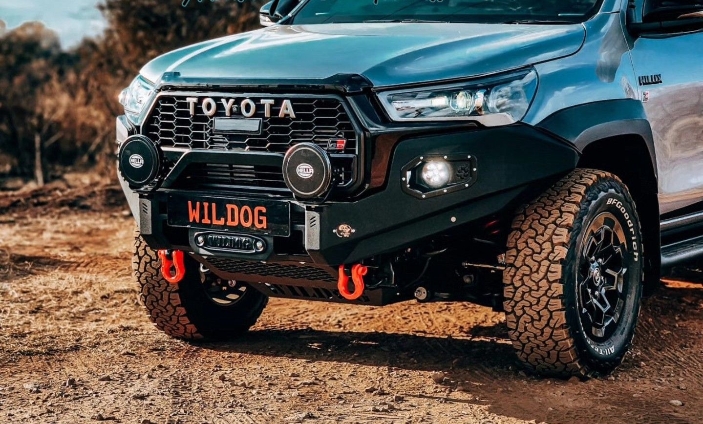 Wildog K9 (No Nudge) Bull Bar Toyota Hilux GR-S III 2024+