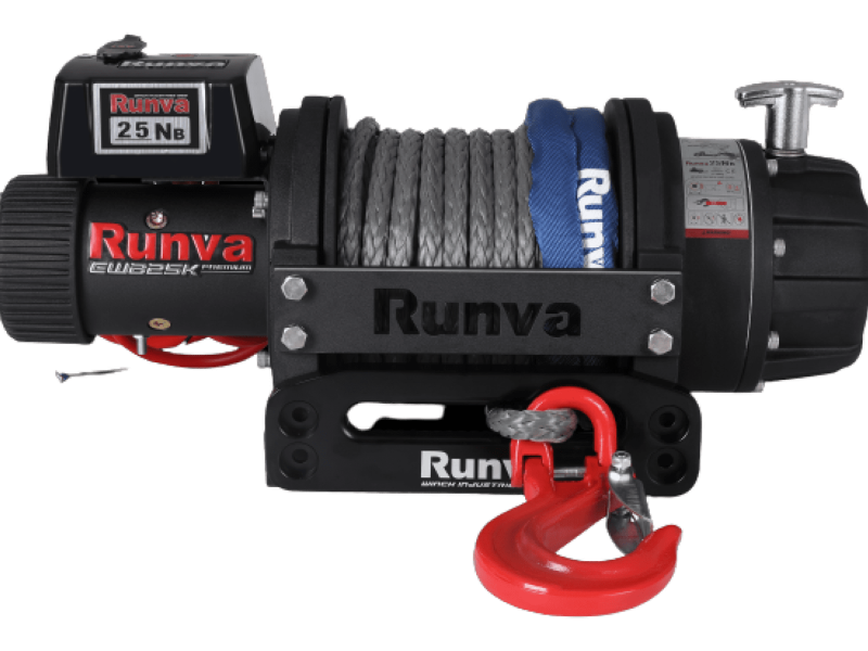 EWB25000LBS SYNTHETIC ROPE WINCH 25000LBS 24V