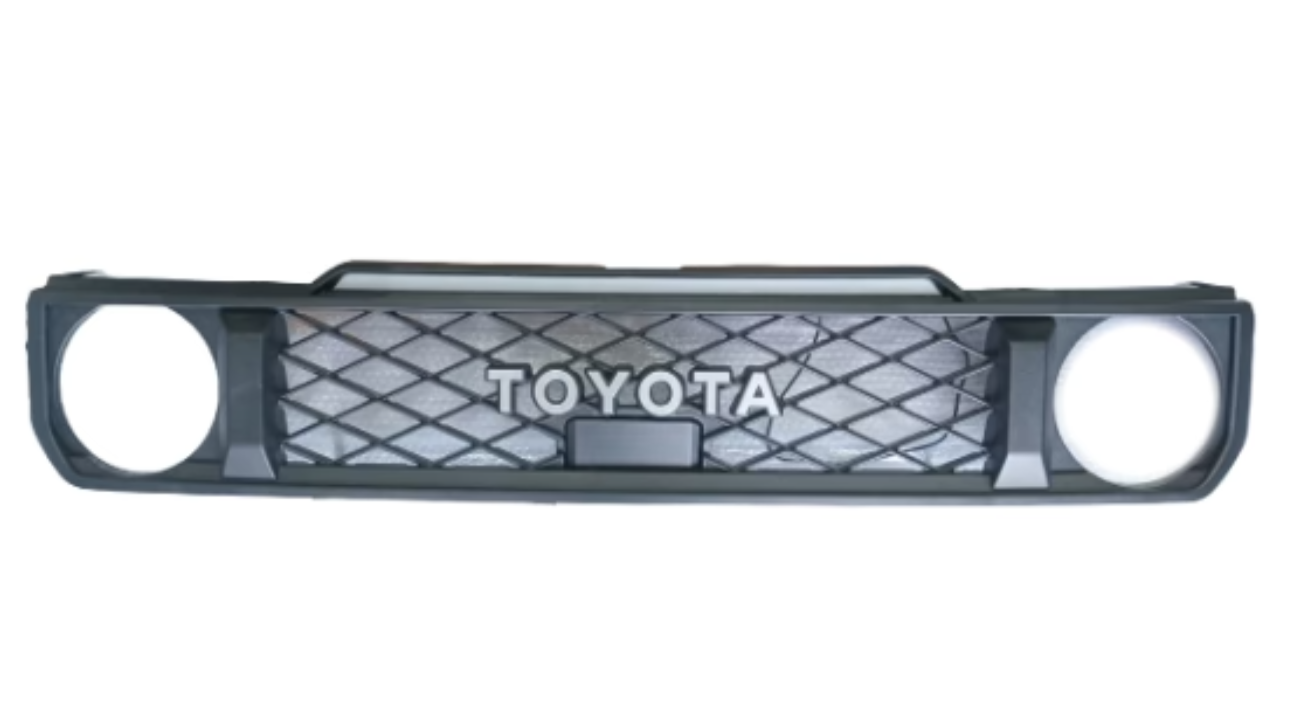 Toyota Land Cruiser 79 Series 2024+ Replacement Grill With LED Matt Black