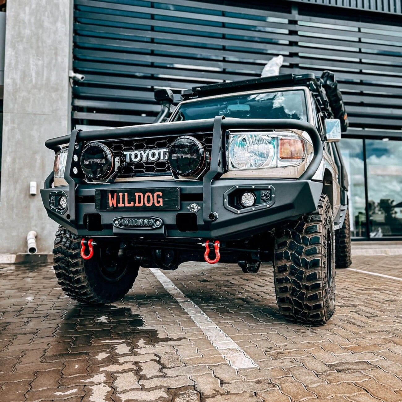 Wildog Hunter Bull Bar Toyota Land Cruiser 79/76 Series 2009-2023