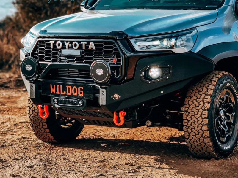 Wildog K9 (No Nudge) Bull Bar Toyota Hilux GR-S III 2024+
