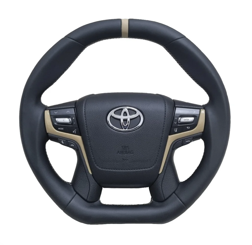 Sandy Beige Steering Wheel for Toyota 70 Series Land Cruiser