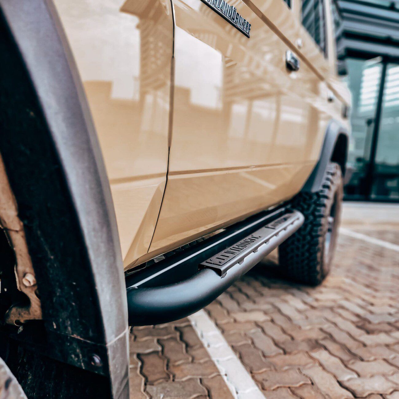 Toyota Land Cruiser 79 Series 2010-2023 Double Cab Wildog 76mm Rocksliders