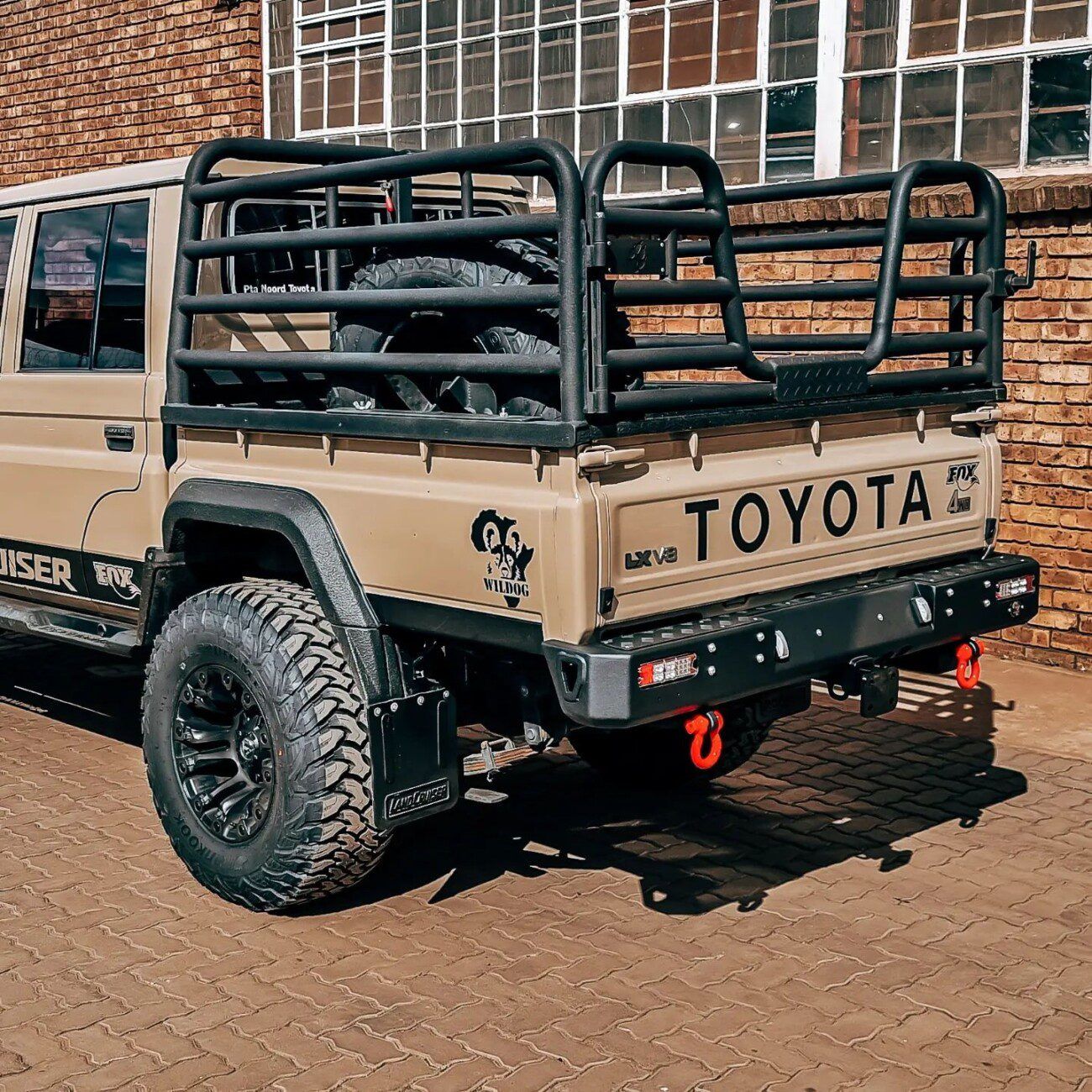 Toyota Land Cruiser 79 Series 2009+ Wildog Rear Bumper