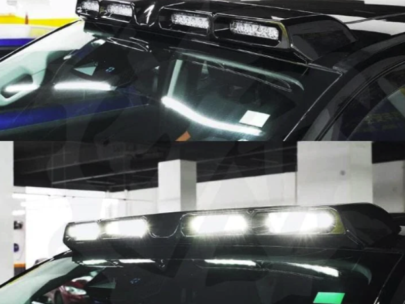 Land Cruiser Prado 250 Roof Light Gloss Black