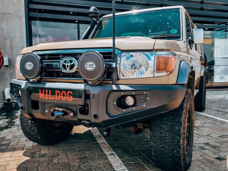 Wildog Alpha MS Bull Bar Toyota Land Cruiser 79/76 Series 2009-2023