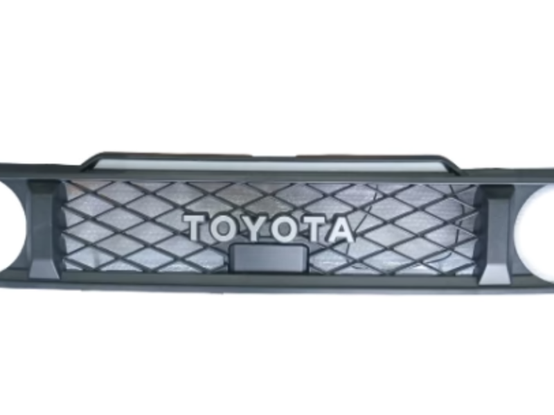 Toyota Land Cruiser 79 Series 2024+ Replacement Grill With LED Matt Black