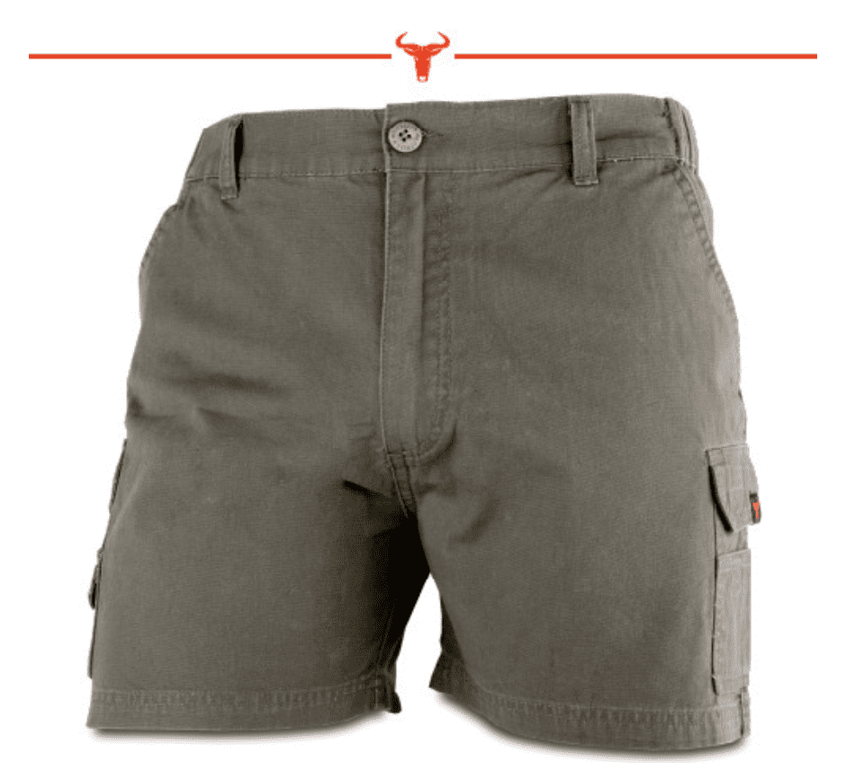 Wildebees Casual 12cm Inleg Cargo Shorts | Mens