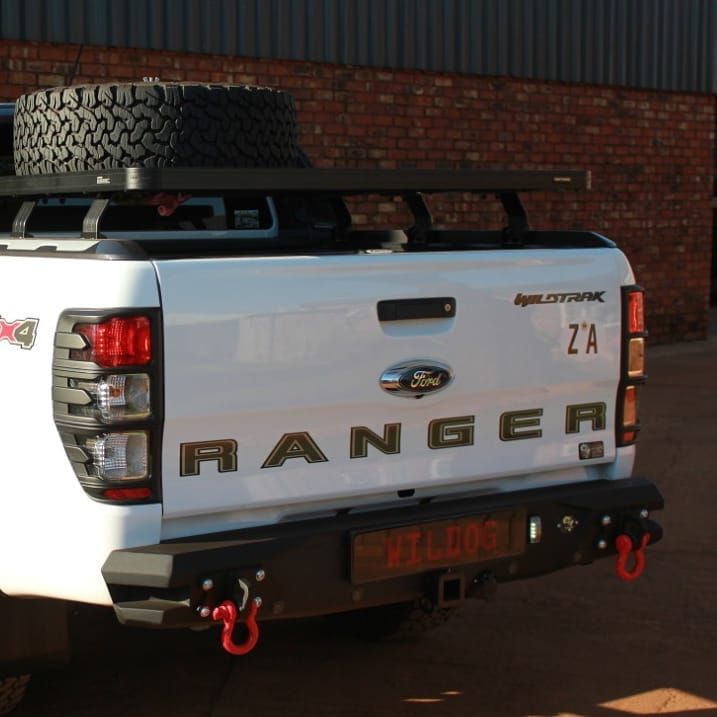 Ford Ranger T7 (2012-2020) Wildog Alpha Rear Replacement Bumper - 4x4 ...