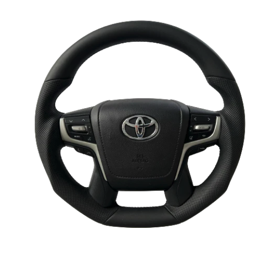 Perforated Leather Steering Wheel for Toyota 70 Series Land Cruiser