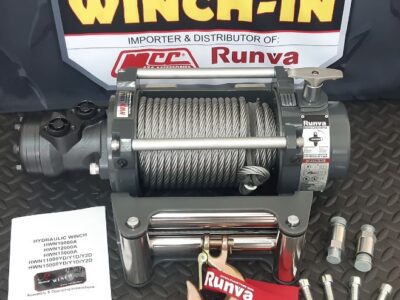 10000LBS – RUNVA WINCH HYDRAULIC (10 000LBS = 4 536KG)