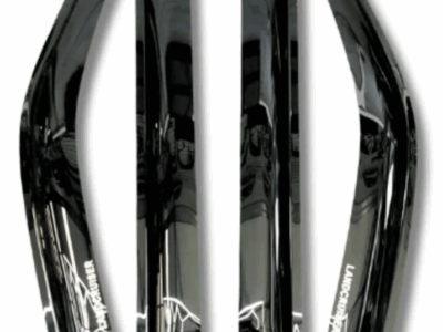Toyota Land Cruiser 100 Series Weather Guards Double Cab Gloss Black