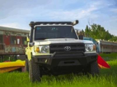 Toyota Land Cruiser 79 Steel Front Replacement Bumper