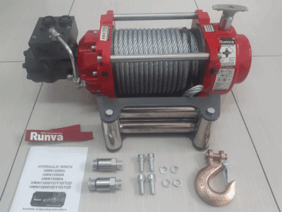 15000LBS – RUNVA WINCH HYDRAULIC (15 000LBS = 6 804KG)